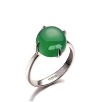 Alloy Simple Geometric Ring  (green-5) Nhlj3729-green-5 sku image 4