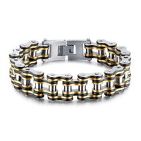 Titanium&stainless Steel Fashion Geometric Bracelet  (alloy) Nhop2449-alloy sku image 1