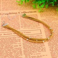 Großhandel Europäische Und Amerikanische Mode Neue Halskette Mehrfarbige Einfache Und Vielseitige Woll Halskette C1617 sku image 6