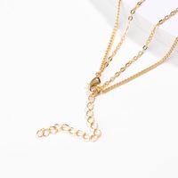Personality Special-shaped Ring Double-layer Multi-layer Wild Necklace main image 5