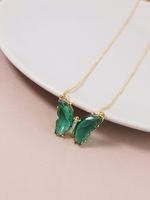 Hot Selling  Fashion Jewelry Butterfly Pendant Women's Necklace main image 3