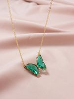 Hot Selling  Fashion Jewelry Butterfly Pendant Women's Necklace main image 4