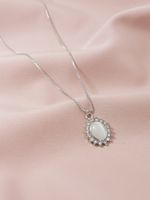 Hot Selling  Fashion Diamond Pendant Women's Necklace Wholesale main image 1