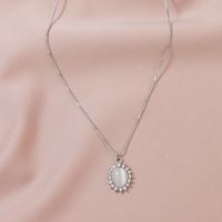 Hot Selling  Fashion Diamond Pendant Women's Necklace Wholesale main image 3