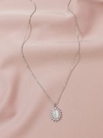 Hot Selling  Fashion Diamond Pendant Women's Necklace Wholesale main image 5