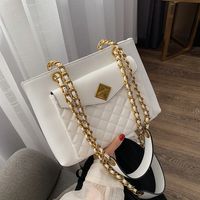 Korean New Fashion Rhombus Chain Bag Large Capacity Messenger Shoulder Bag Wholesale sku image 1