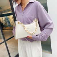 Popular New Fashion Simple One-shoulder Underarm Handbag Wholesale main image 6