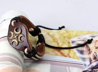 Leather Fashion Geometric Bracelet  (cross) Nhpk1304-cross sku image 5