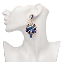 Alloy Fashion Geometric Earring  (blue) Nhjj4344-blue sku image 1