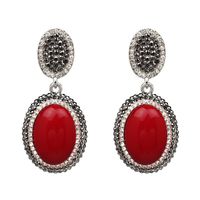 Alloy Fashion Geometric Earring  (red) Nhjj4309-red sku image 1