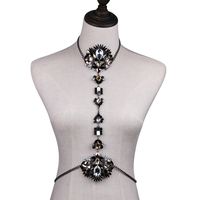 Alloy Fashion  Necklace  (black) Nhjj4143-black sku image 1