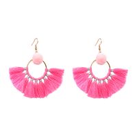 Alloy Fashion Flowers Earring  (red) Nhjj4085-red sku image 3