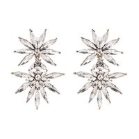 Alloy Fashion Geometric Earring  (white) Nhjj4056-white sku image 1