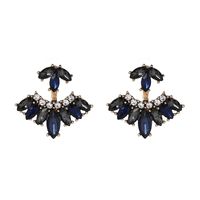Alloy Fashion Bows Earring  (blue) Nhjj4024-blue sku image 1