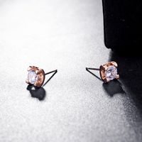 2018 Neue Mode Quadratische Diamant Ohrringe Koreanische Beliebte Ohrringe Legierung Ohrringe Großhandel 321707 sku image 2