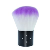 Plastic Fashion  Makeup Brush  (single Branch - White Purple) Nhao0114-single Branch - White Purple sku image 1