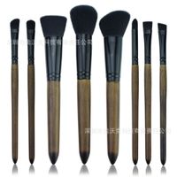 Plastic Fashion  Makeup Brush  (8 Sticks - Logs Black) Nhao0020-8 Sticks - Logs Black sku image 1