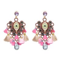 Alloy Fashion Geometric Earring  (pink) Nhjj3963-pink sku image 2