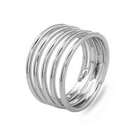 Fashion Alloy Plating Rings Geometric (kc Alloy -7)  Nhkq1447-kc Alloy -7 sku image 3