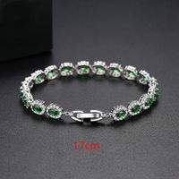 Jinse Danyang Mikro Eingelegte Aaa Zirkon Armband Voller Diamanten Hersteller Großhandel Luxus Und Großzügige Frauen sku image 5