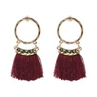 Fashion Alloy  Earring Geometric (yellow)  Nhjj3843-yellow sku image 4