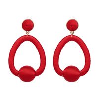 Jujia Schmuck Geometrische Runde Ohrringe Europäische Und Amerikanische Trend Ige Straßen Ohrringe Ohrringe Hot Sale Jewelry Factory Spot Direkt Vertrieb sku image 1