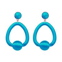 Jujia Schmuck Geometrische Runde Ohrringe Europäische Und Amerikanische Trend Ige Straßen Ohrringe Ohrringe Hot Sale Jewelry Factory Spot Direkt Vertrieb sku image 3
