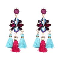 Other Imitated Crystal&cz  Earrings Flowers (50418 Color)  Nhjj3786-50418 Color sku image 1
