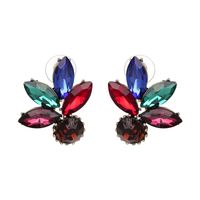 Other Imitated Crystal&cz  Earring Flowers (color)  Nhjj3762-color sku image 1