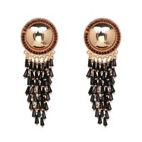 New European And American Personalized Earrings Ethnic Style Special Earrings High-grade Alloy Ornament Yiwu Supply Factory In Stock Direct Selling sku image 2