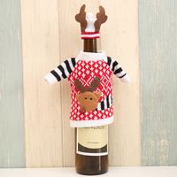 Fashion Cloth  Christmas Utenciles  (deer Sweater Bottle Set 1037)  Nhhb0181-deer Sweater Bottle Set 1037 sku image 1