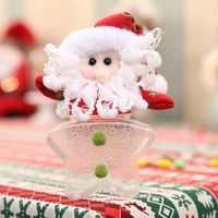 Fashion Cloth  Christmas Utenciles  (round Candy Jar Snowman)  Nhhb0167-round Candy Jar Snowman sku image 3