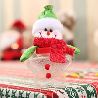 Fashion Cloth  Christmas Utenciles  (round Candy Jar Snowman)  Nhhb0167-round Candy Jar Snowman sku image 4