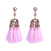 Fashion Alloy Plating Earrings Tassel (image)  Nhqd4233-image sku image 2