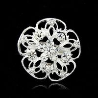 Fashion Alloy Plating Brooch Flowers (alloy Ab021-a)  Nhdr2266 sku image 1