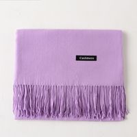 Fashion Imitation Cashmere  Scarf (28 Purple)  Nhcj0247-28 Purple sku image 29