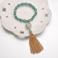 Occident And The United States Turquoise  Bracelet (white)  Nhbq1082-white sku image 1