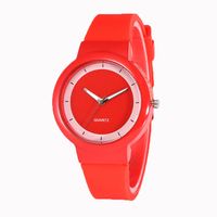Sommer Pinduoduo Taobao Heiß Verkaufte Silikon Uhr Mode Candy Color Student Paar Quarzuhr Hersteller Großhandel sku image 8