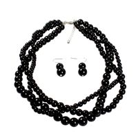 Occident And The United States Beads  Necklace (gray)  Nhct0092-gray sku image 2