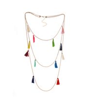 Simple Alloy Plating Necklace (c2189 Alloy)  Nhxr1485-c2189 Alloy sku image 1