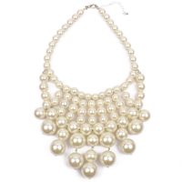 Occident And The United States Beads  Necklace (creamy-white)  Nhct0046-creamy-white sku image 1