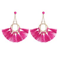 Occident And The United States Alloy Tassel Earring (black)  Nhqd3978-black sku image 1