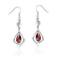 Occident And The United States Alloy  Earring (red -925 Alloy)  Nhlj3318-red -925 Alloy sku image 2