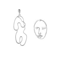 Occident And The United States Alloy Plating Earring (b0523 Alloy)  Nhxr1388-b0523 Alloy sku image 1