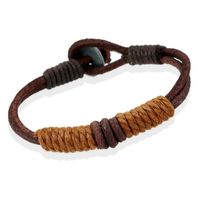 Ventes Directes D'usine De Style Européen Et Américain Bijoux Vintage Armure Bovins En Cuir Bracelet Vente Chaude À  Couple Bracelet Véritable Bracelet En Cuir sku image 10