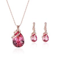 Occident And The United States Alloy Rhinestone Necklace Set (61172326)  Nhxs1303 sku image 1