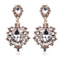 Occident And The United States Alloy Rhinestone Earring (blue Color)  Nhjq8207 sku image 1