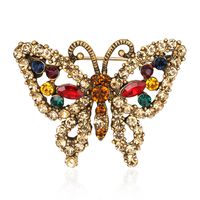 Retro Alloy Rhinestone Brooch (ag030-a)  Nhdr1145 sku image 1