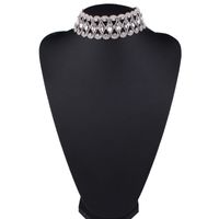 Occident And The United States Alloy Rhinestone Necklace (alloy Bai) Nhjq7140 sku image 2