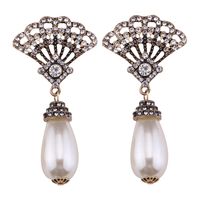 Occident And The United States Alloy Rhinestone Earring (white) Nhjq6528 sku image 1